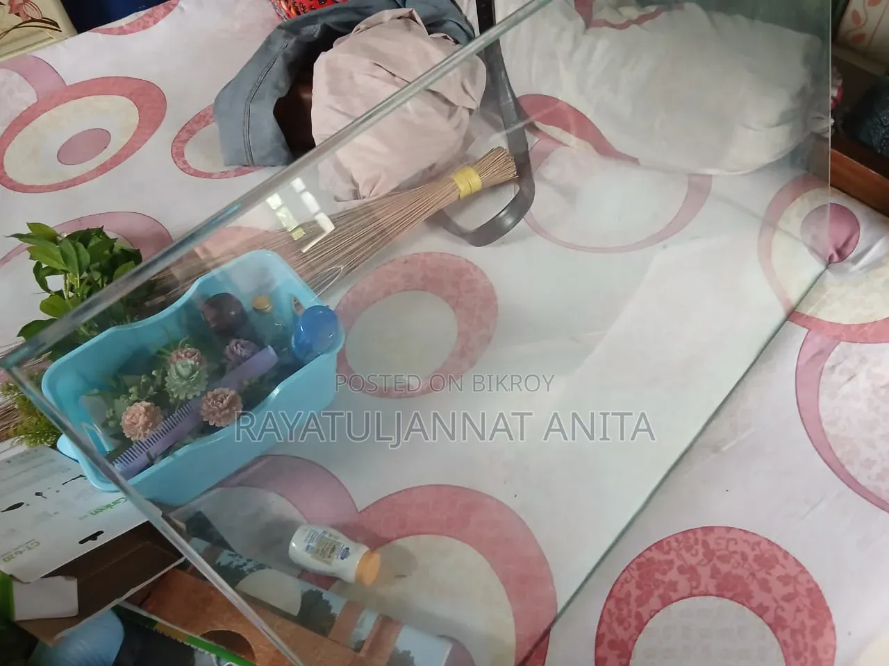 ক্লিয়ার গ্লাস শিট (২ পিস)--৩৭×২৪ ২১×১৮ ইঞ্চি