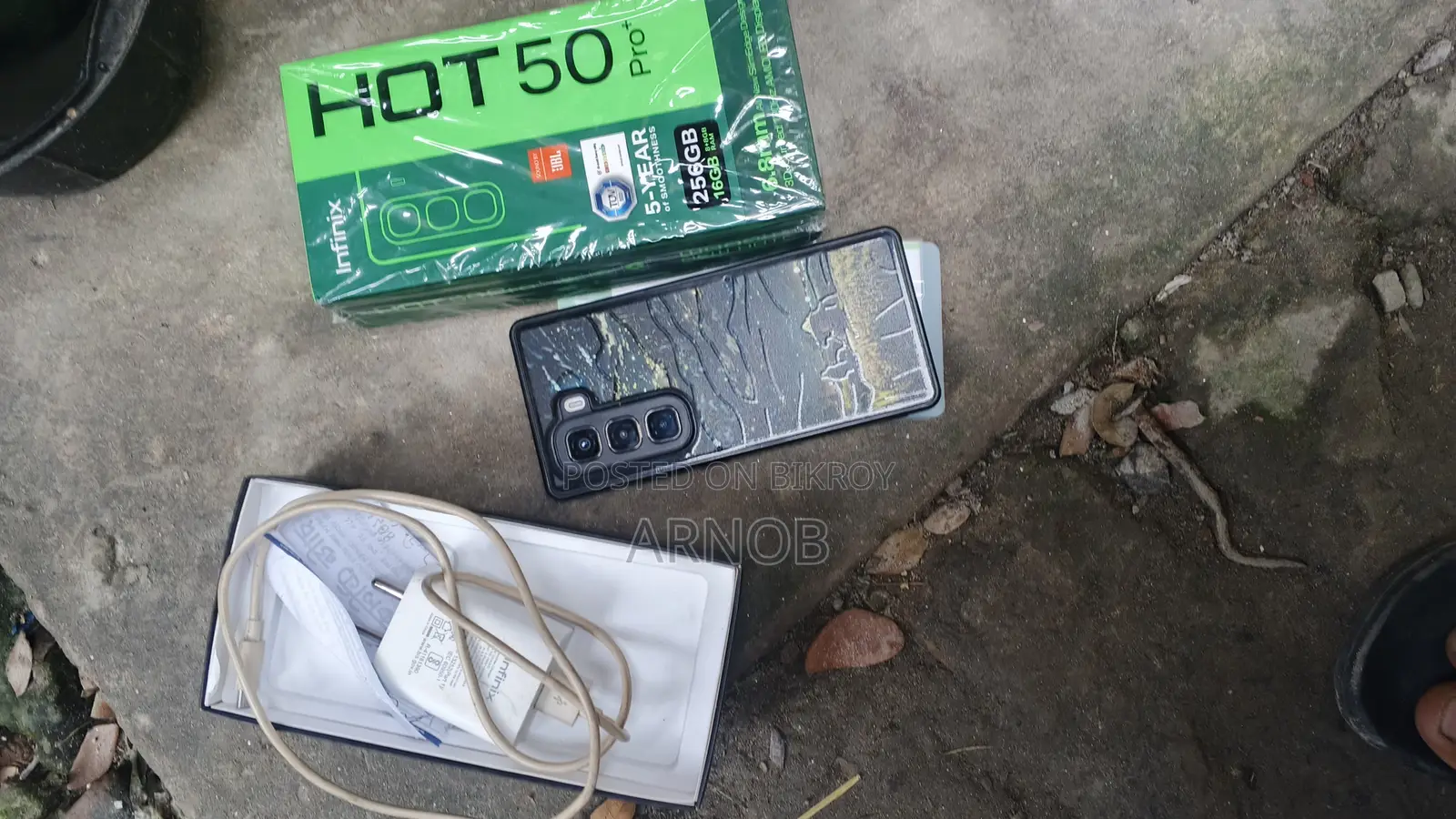 Infinix Hot 50 Pro+ 4G 256 GB Gray