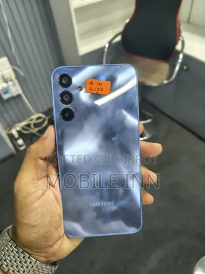 স্যামসাং গ্যালাক্সি এ১৫ ৫জি ১২৮ জিবি ব্লু