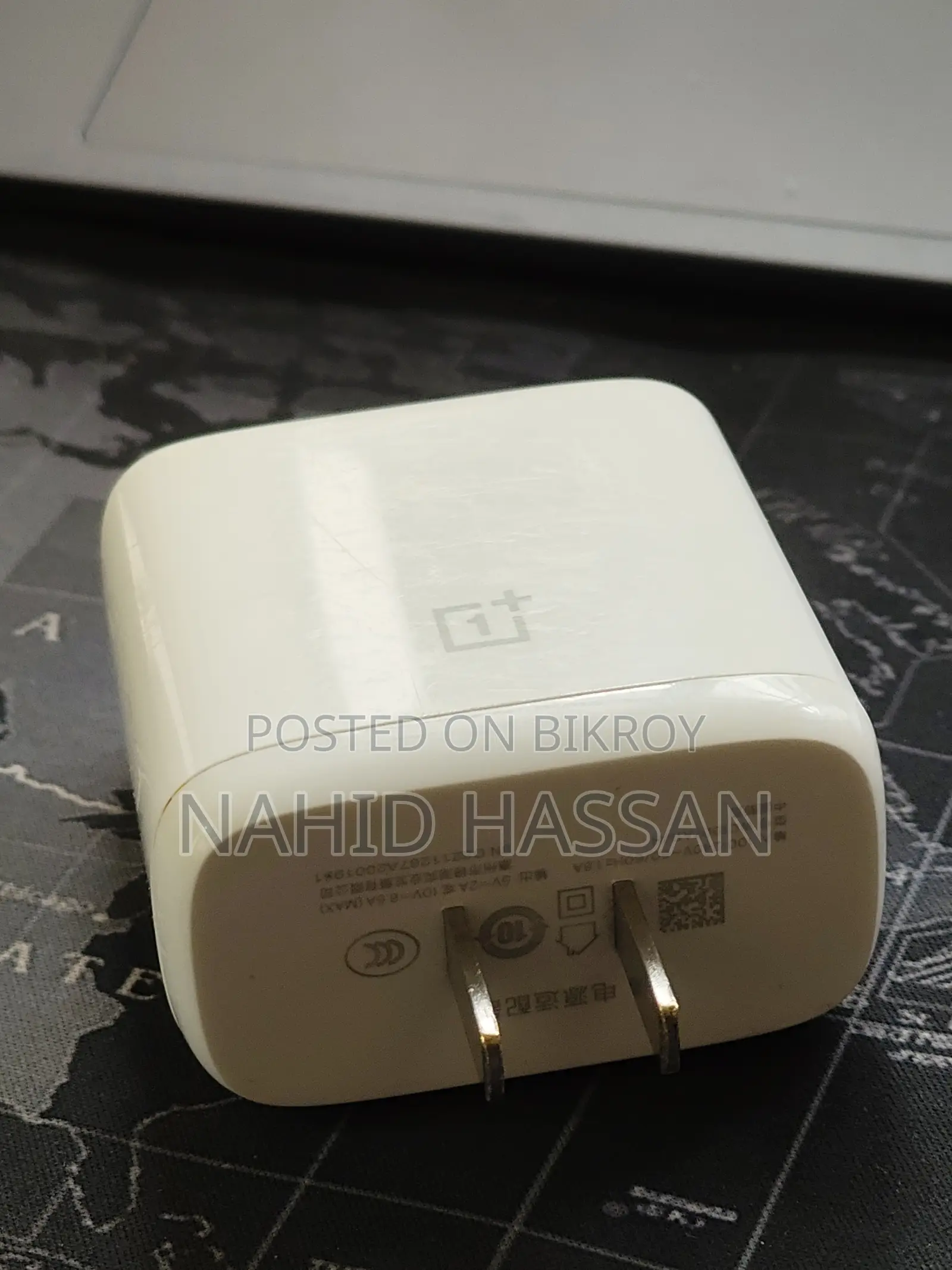 Original OnePlus 9r 65W Warp Charge Adapter (Without Cable)