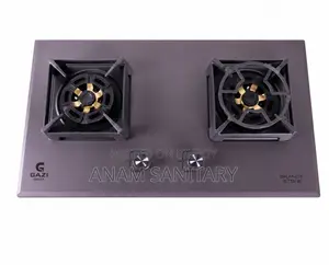 Gazi Smiss EG-2783M Granite Stone Top Gas Stove – Double Burner CAM