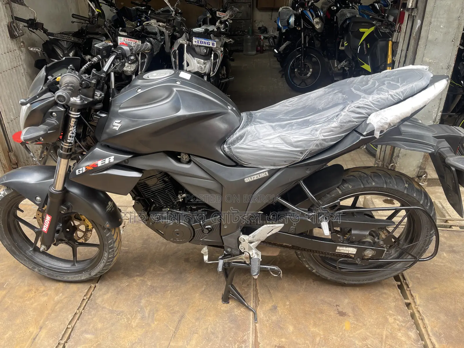 Suzuki Gixxer 2024 Black