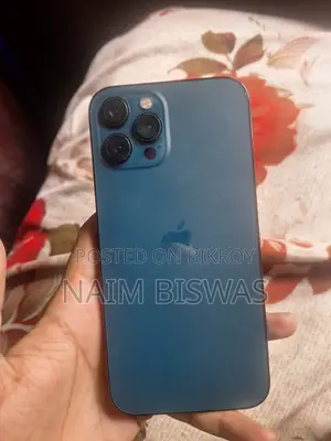 নিউ অ্যাপল আইফোন ১২ প্রো ম্যাক্স ১২৮ জিবি ব্লু