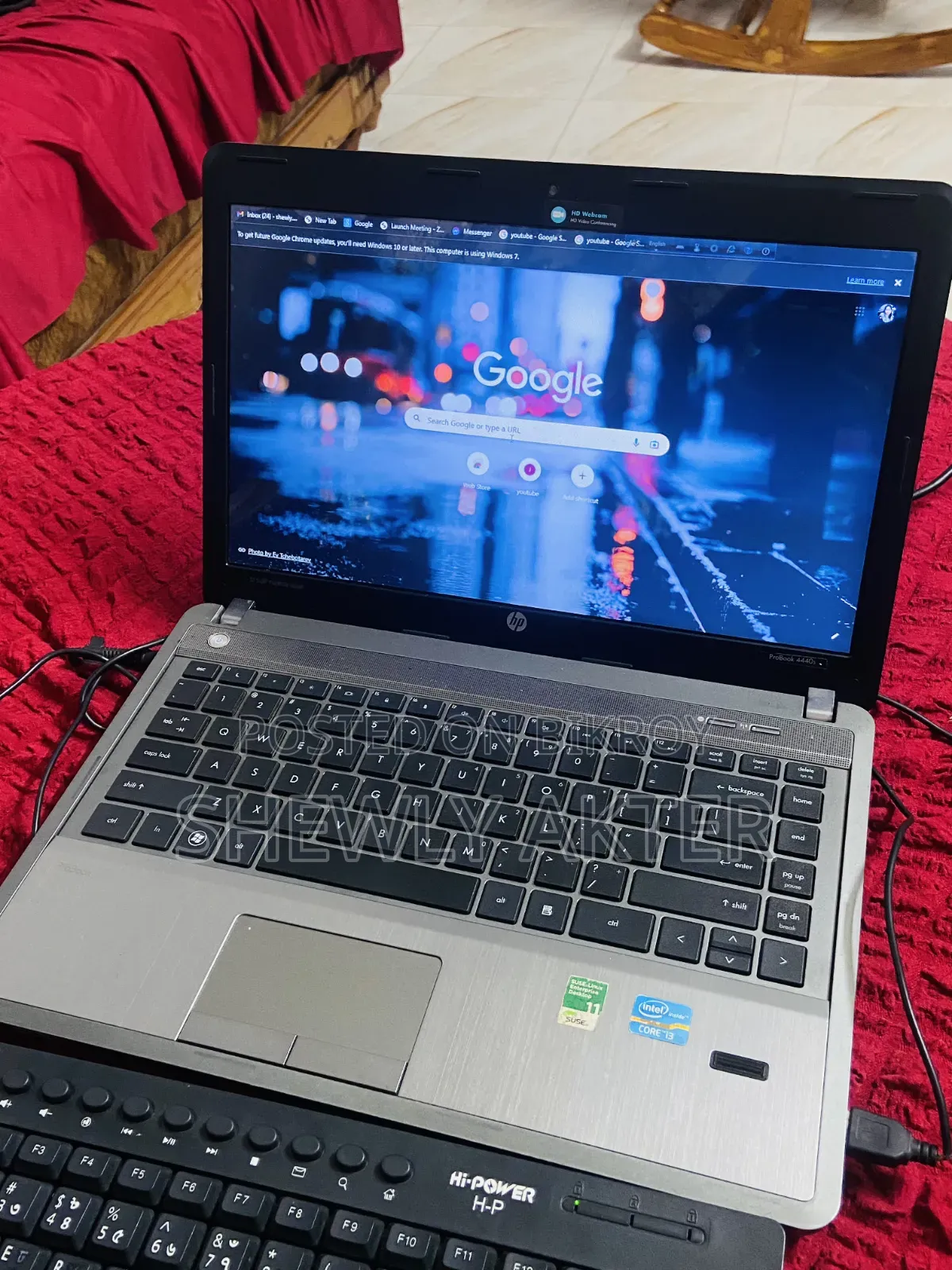 Laptop Dell 8GB Intel Core I3 HDD 1T