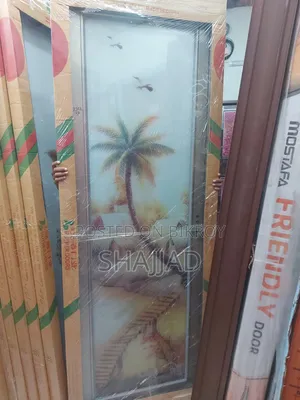 বাথরুমের দরজা এবং গ্লাস