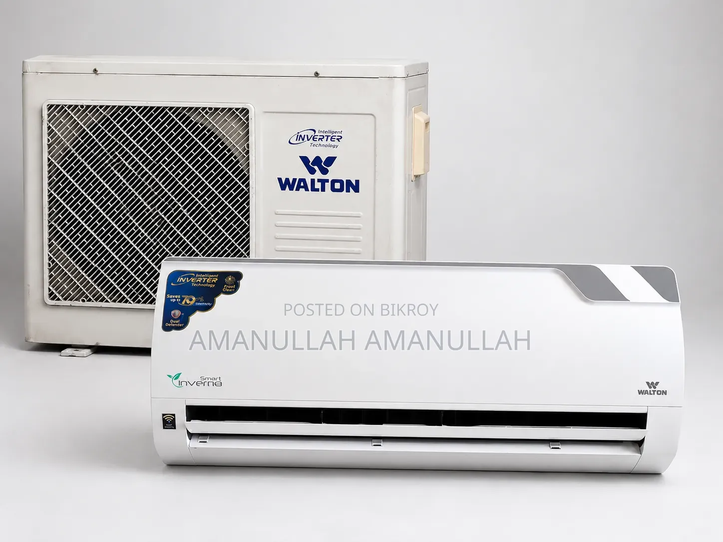 Walton Inverter 1.5 Ton AC for sale.