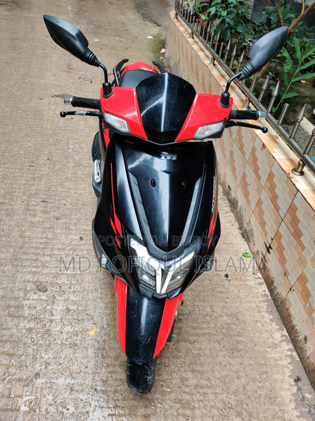 টিভিএস এনটর্ক ১২৫ ২০২২ লাল