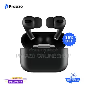AirPods Pro 2nd Generation ANC Dubai Version Earbuds (Black Color)