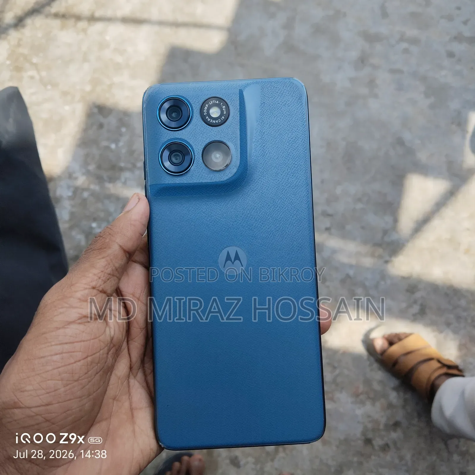 New Motorola Moto G57 5G 128 GB Blue