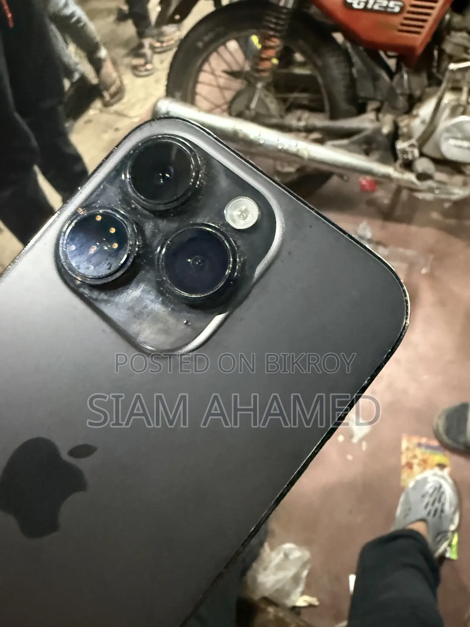 অ্যাপল আইফোন ১৪ প্রো ১২৮ জিবি ব্ল্যাক