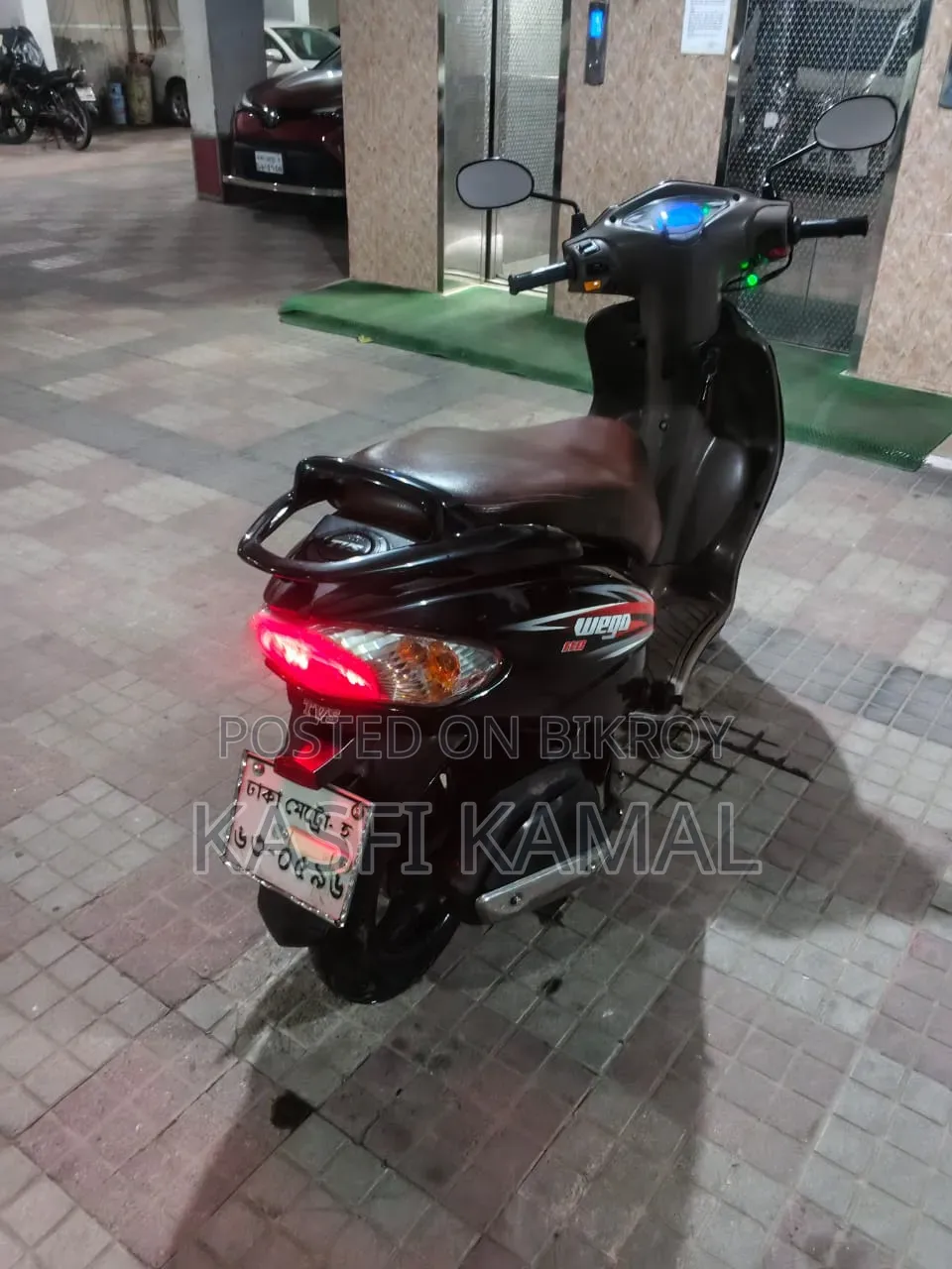 TVS Wego 2023 Black