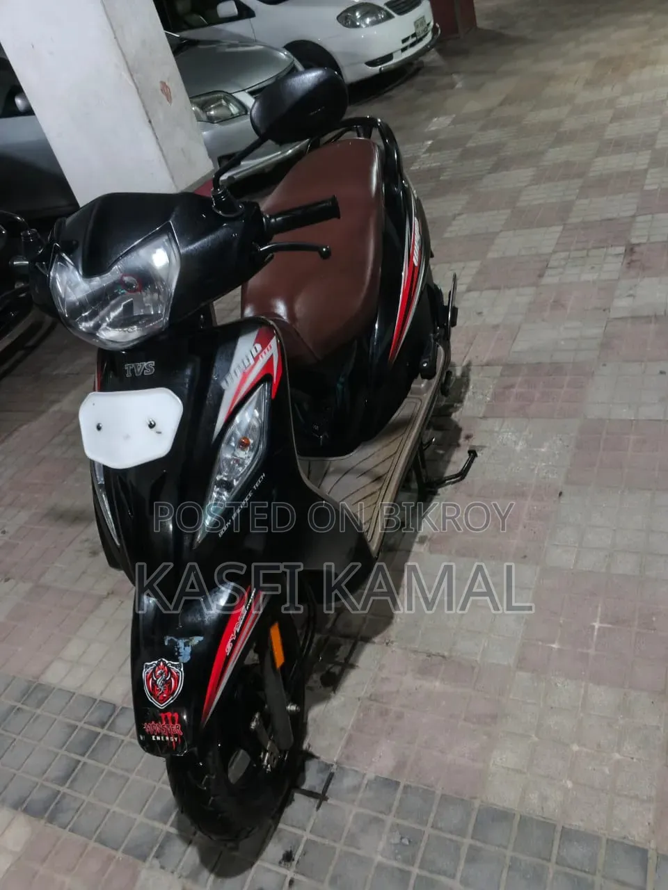 TVS Wego 2023 Black
