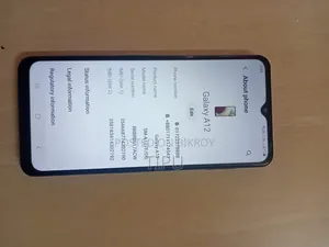 স্যামসাং গ্যালাক্সি এ১২ ১২৮ জিবি কালো