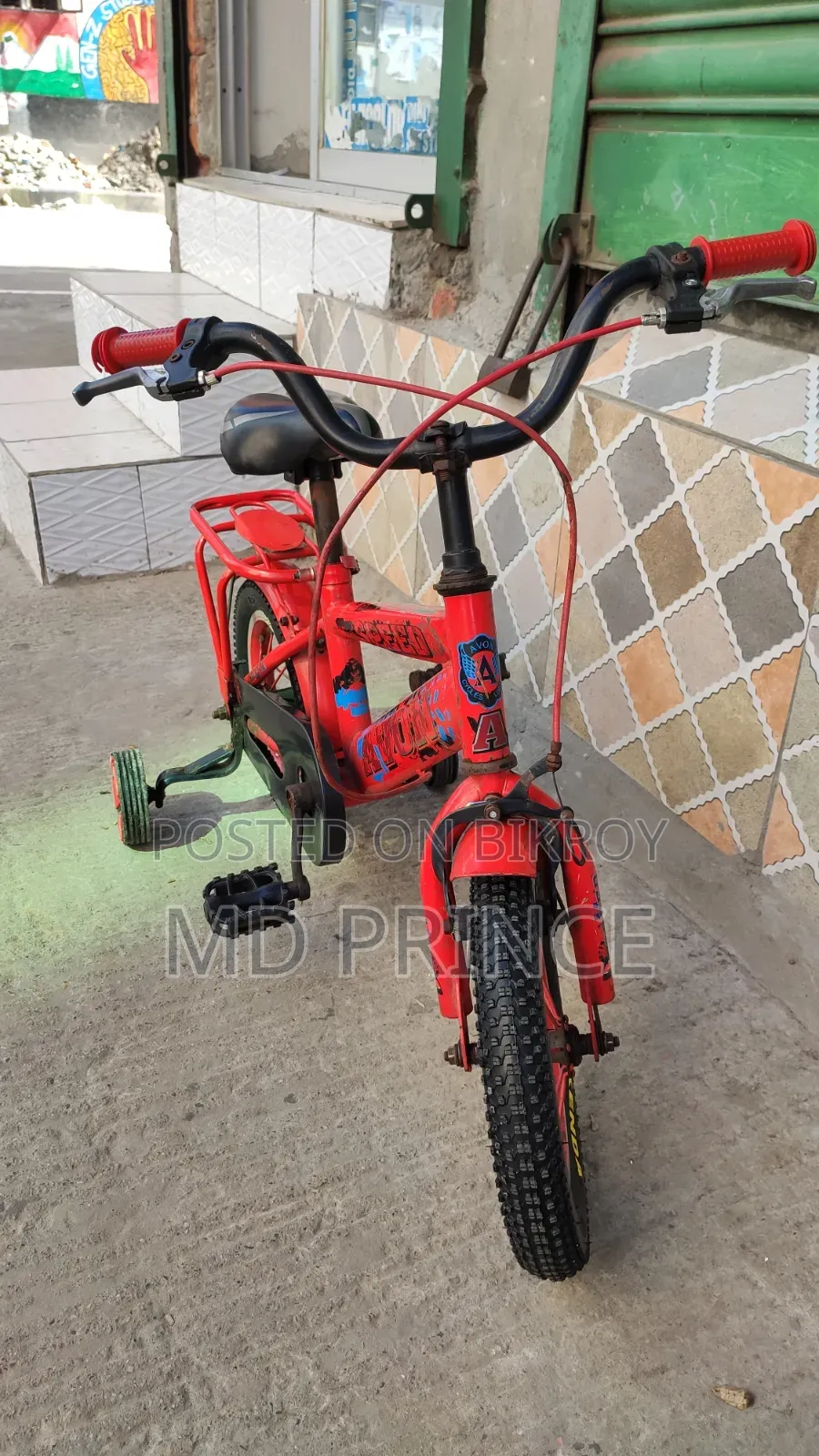 বেবি সাইকেল নতুন তৈরি