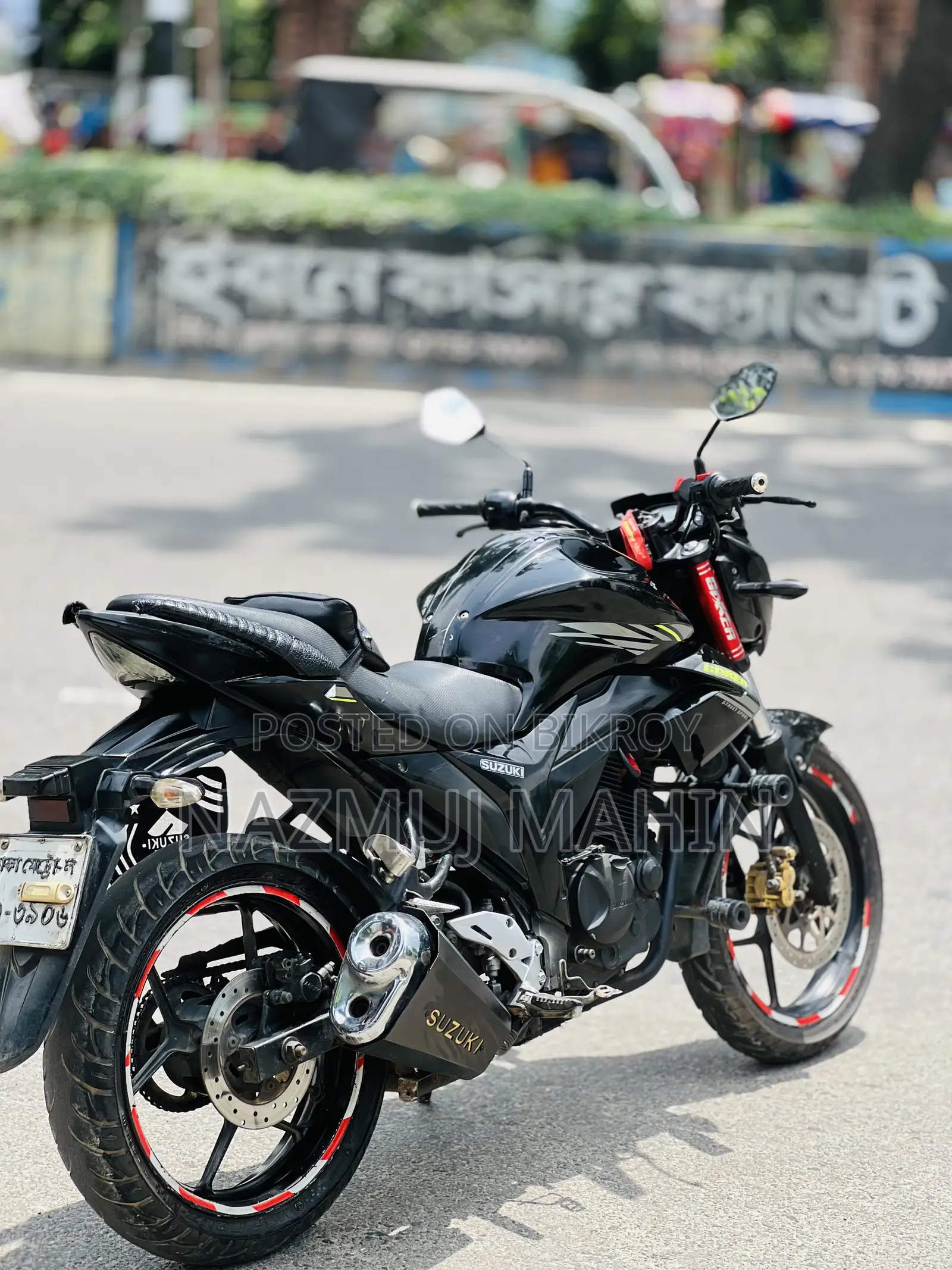 Suzuki Gixxer 2020 Black