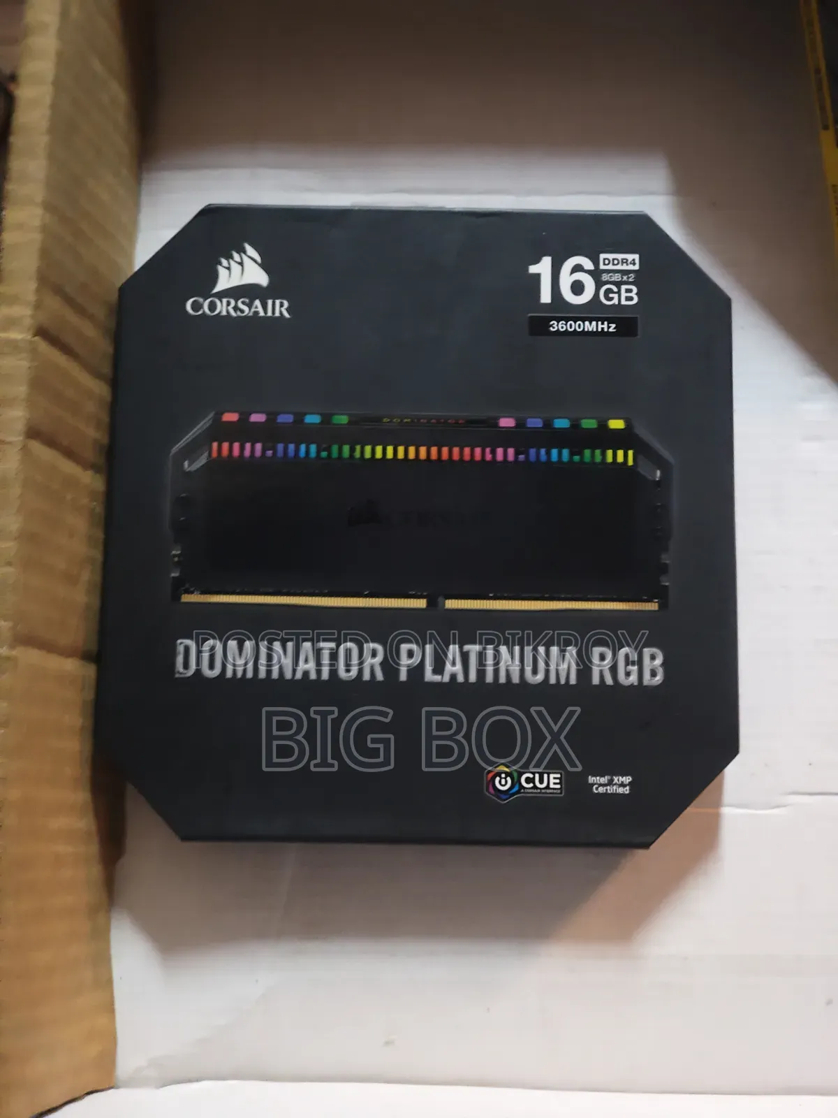 Corsair Dominator Platinum RGB 16gb (2x8gb) Ddr4 3600mhz