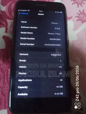 Apple iPhone 7 Plus 32 GB Black