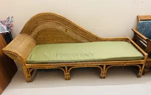 বেতের দিভান ফোমসহ