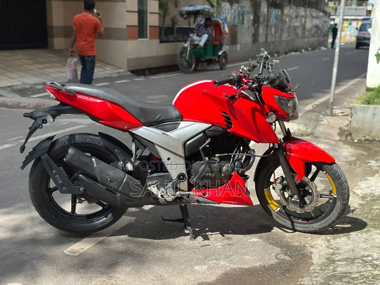 TVS Apache RTR 160 4V 2020 Red