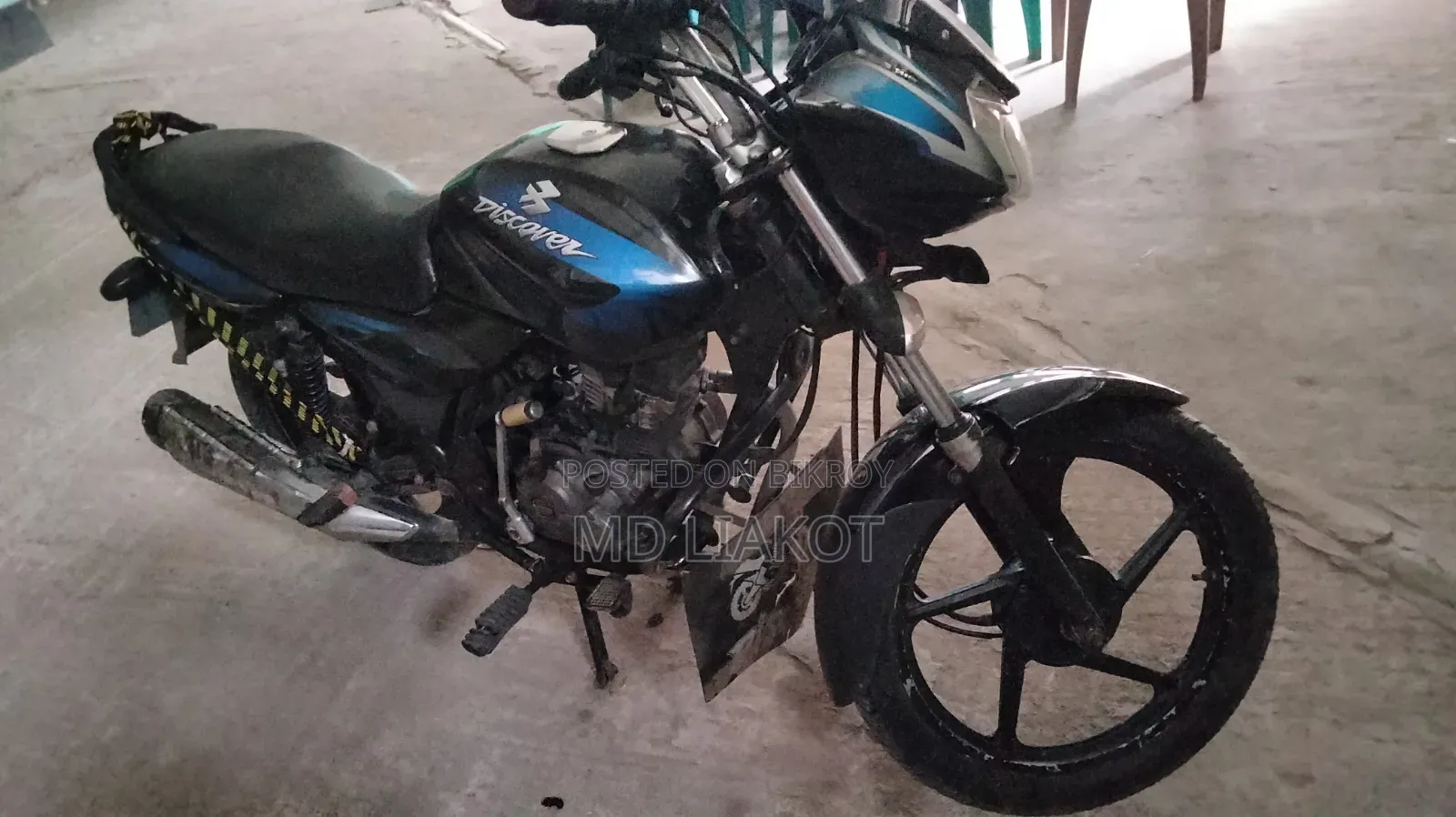 Bajaj Discover 125 2026 Blue