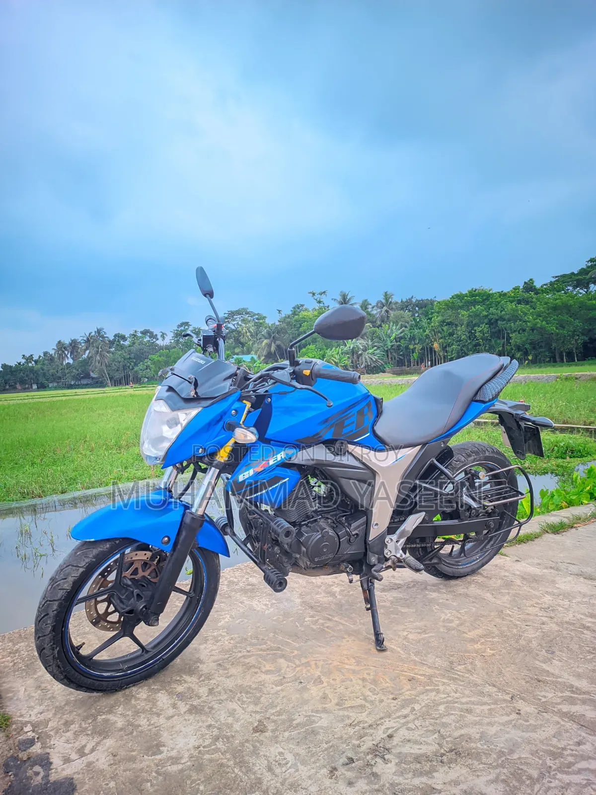 সুজুকি জিক্সার ২০১৭ ব্লু