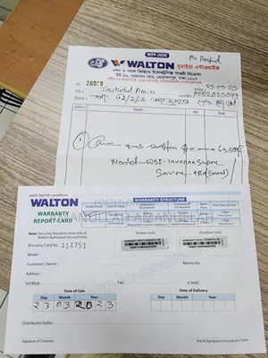 Walton Inverter 1.5 Ton AC for sale.