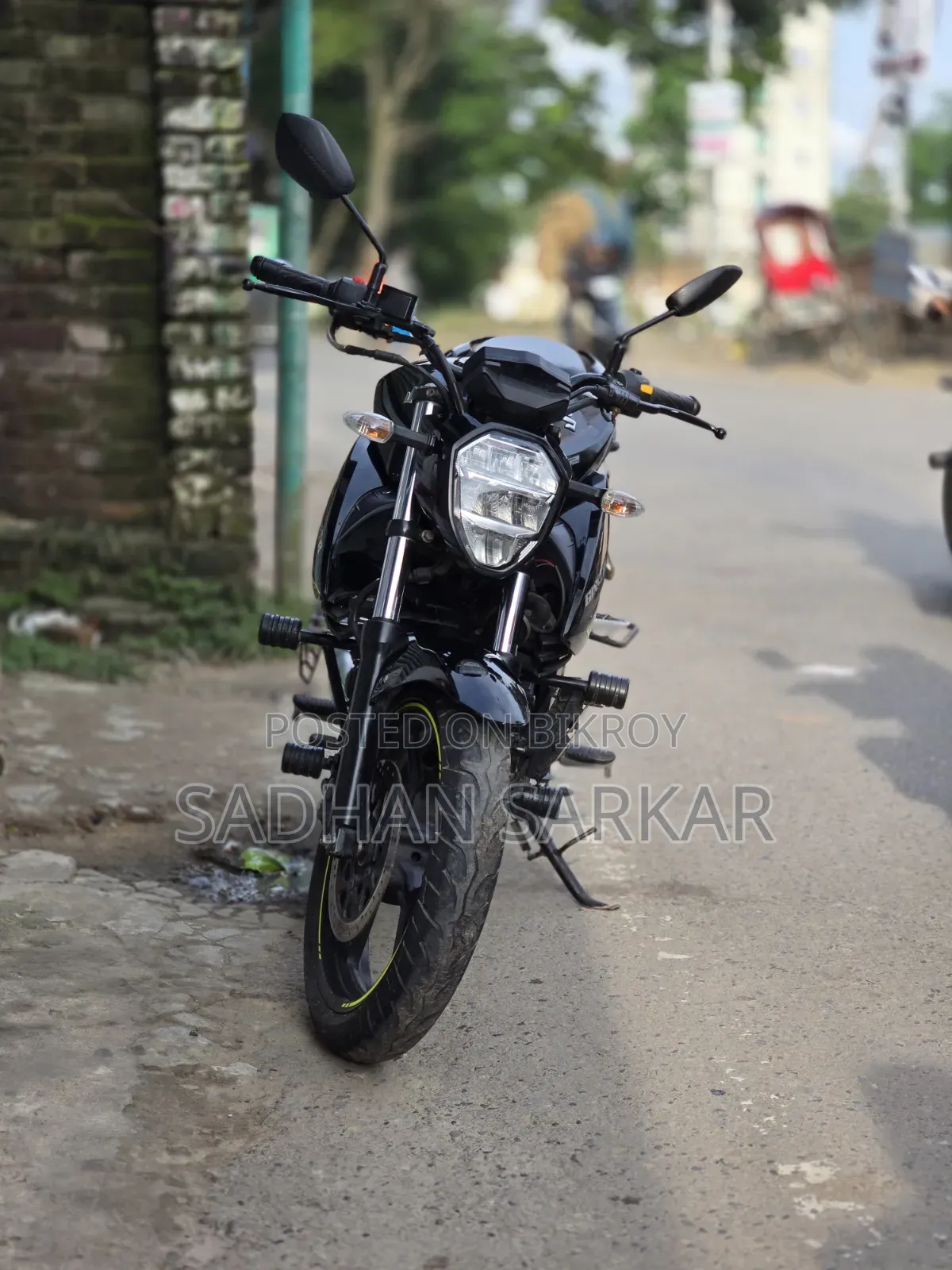 Suzuki Gixxer 2024 Black