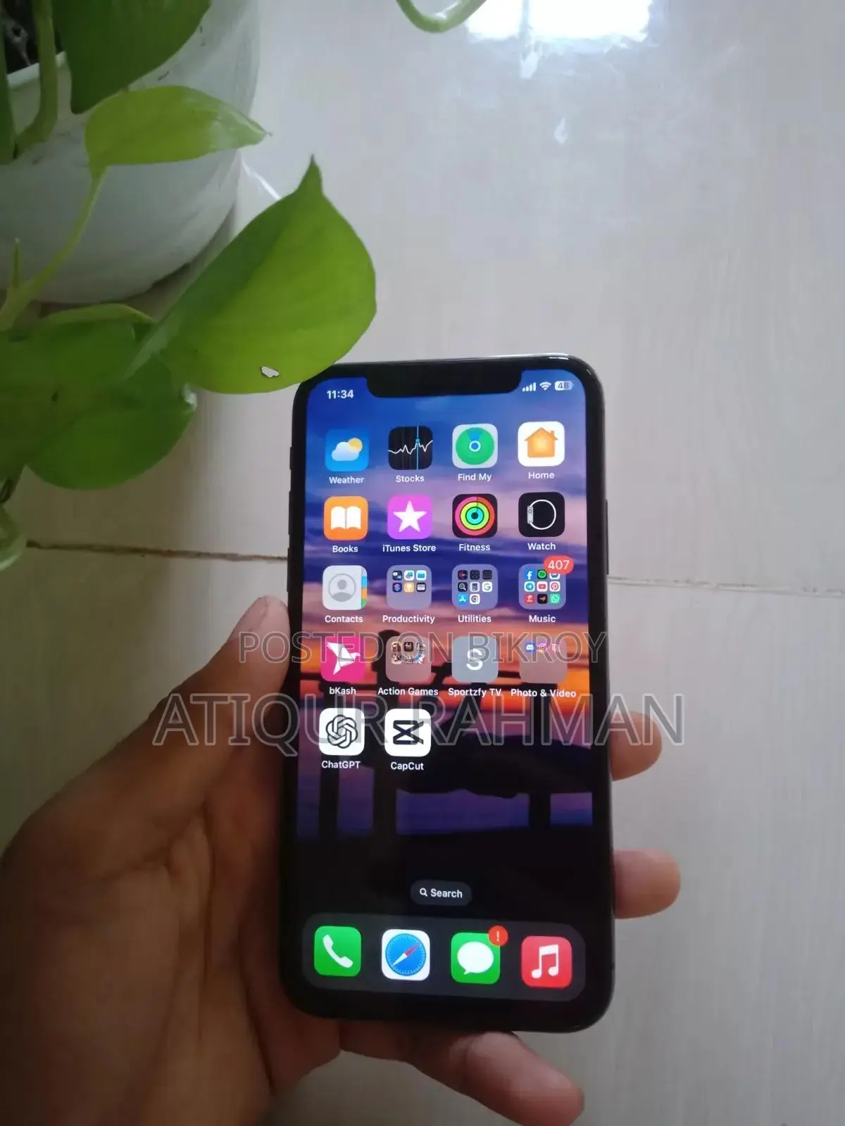 Apple iPhone X 256 GB Black