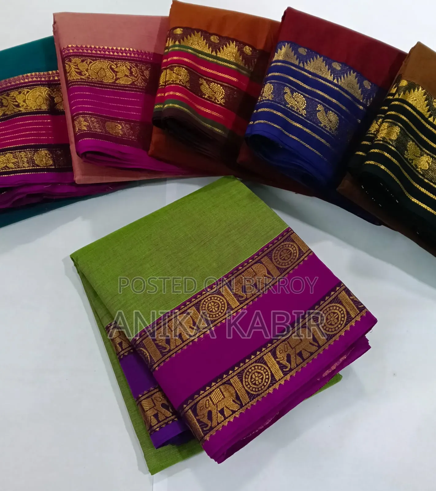 Kanchi Cotton Saree
