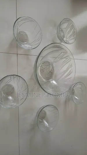 Transparent Dessert Set