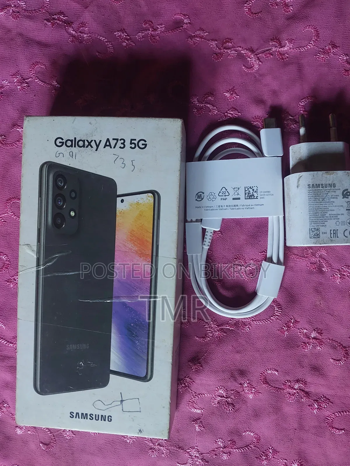স্যামসাং গ্যালাক্সি এ৭৩ ৫জি ১২৮ জিবি ব্ল্যাক