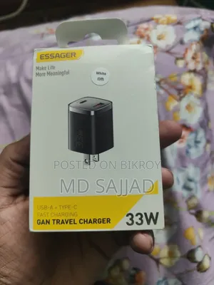 Essager 33 W Charger USB-A+type -C