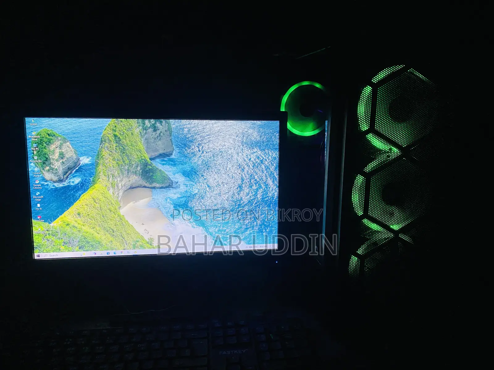 Desktop Computer 8GB RAM Intel Core I5 HDD + SSD 128GB