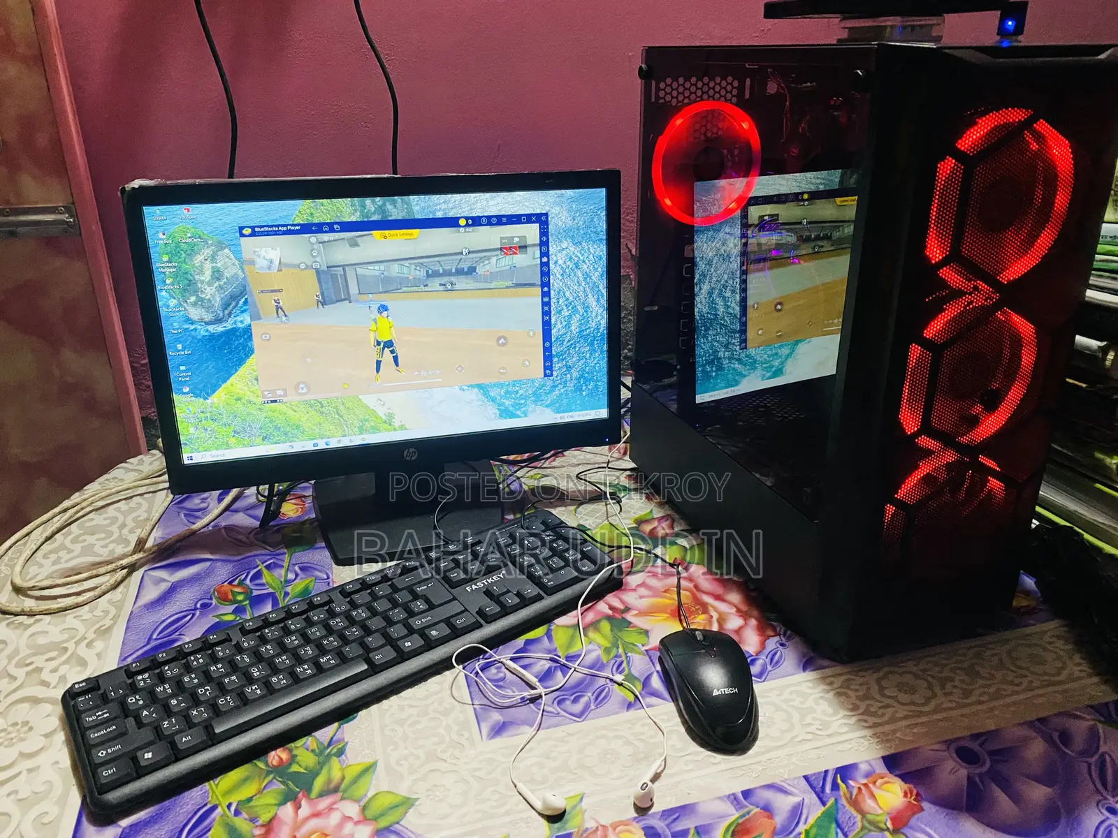 Desktop Computer 8GB RAM Intel Core I5 HDD + SSD 128GB
