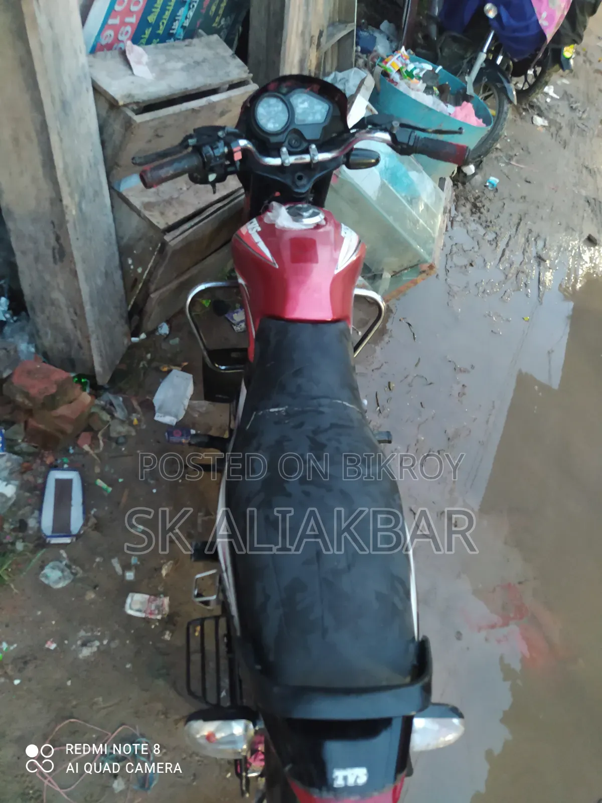 টিভিএস মেট্রো ২০১৮ লাল