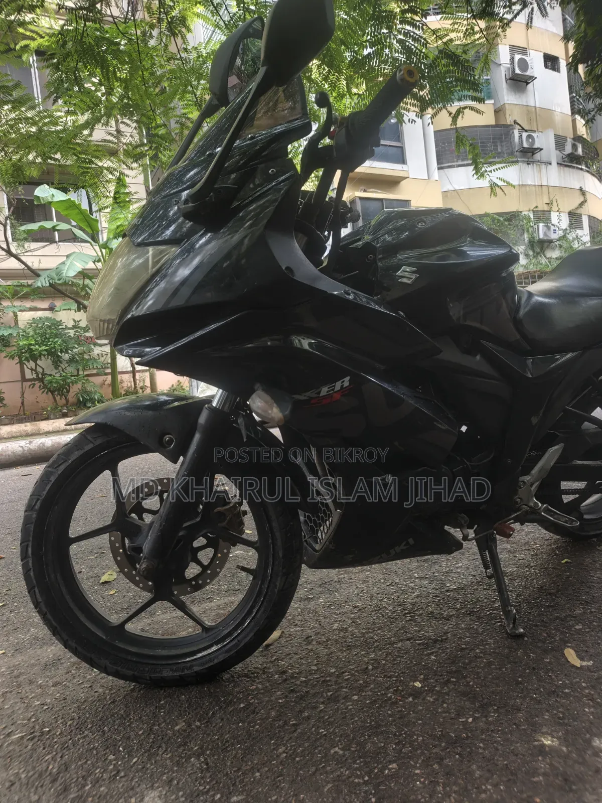সুজুকি জিক্সার এসএফ ২০১৮ ব্ল্যাক