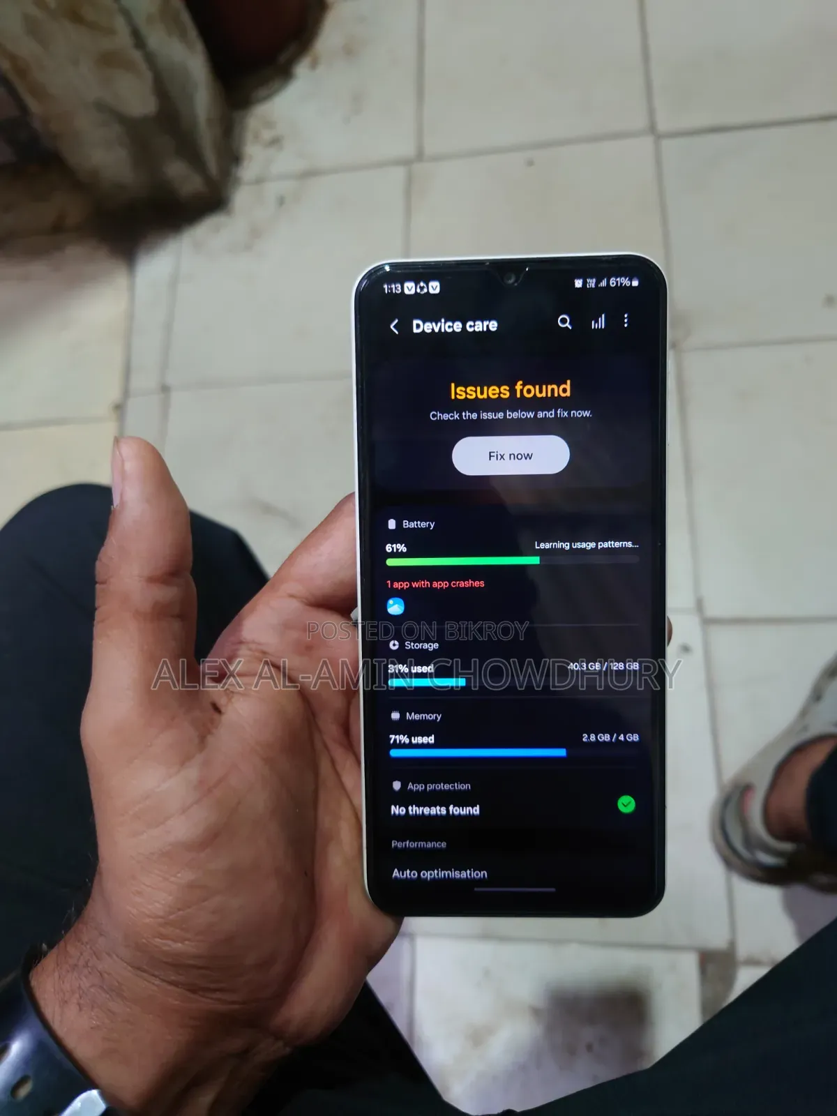Samsung Galaxy A23 128 GB White