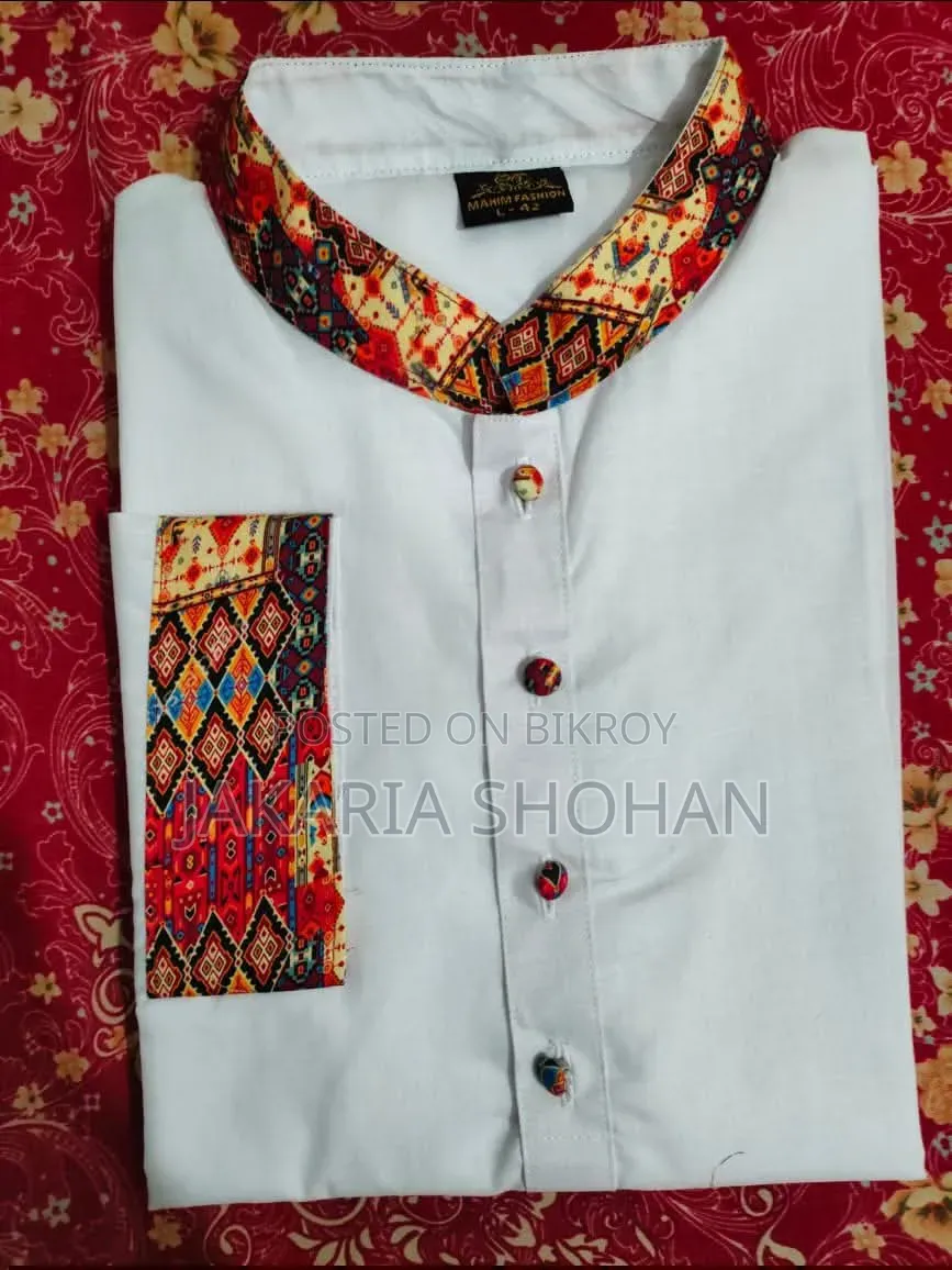 Men's Cotton Panjabi