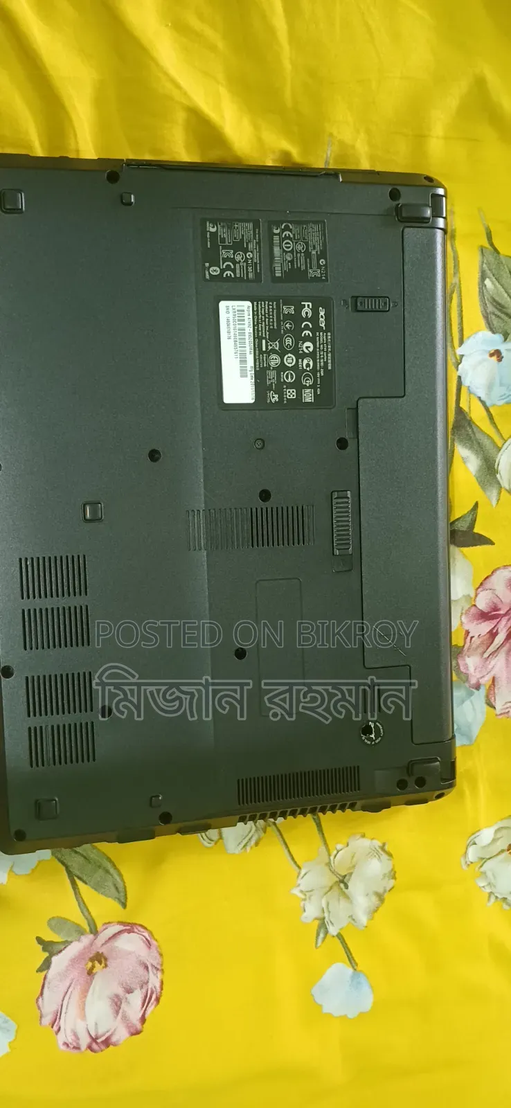 Laptop Acer AcerNote 3GB Intel Celeron SSD 128GB
