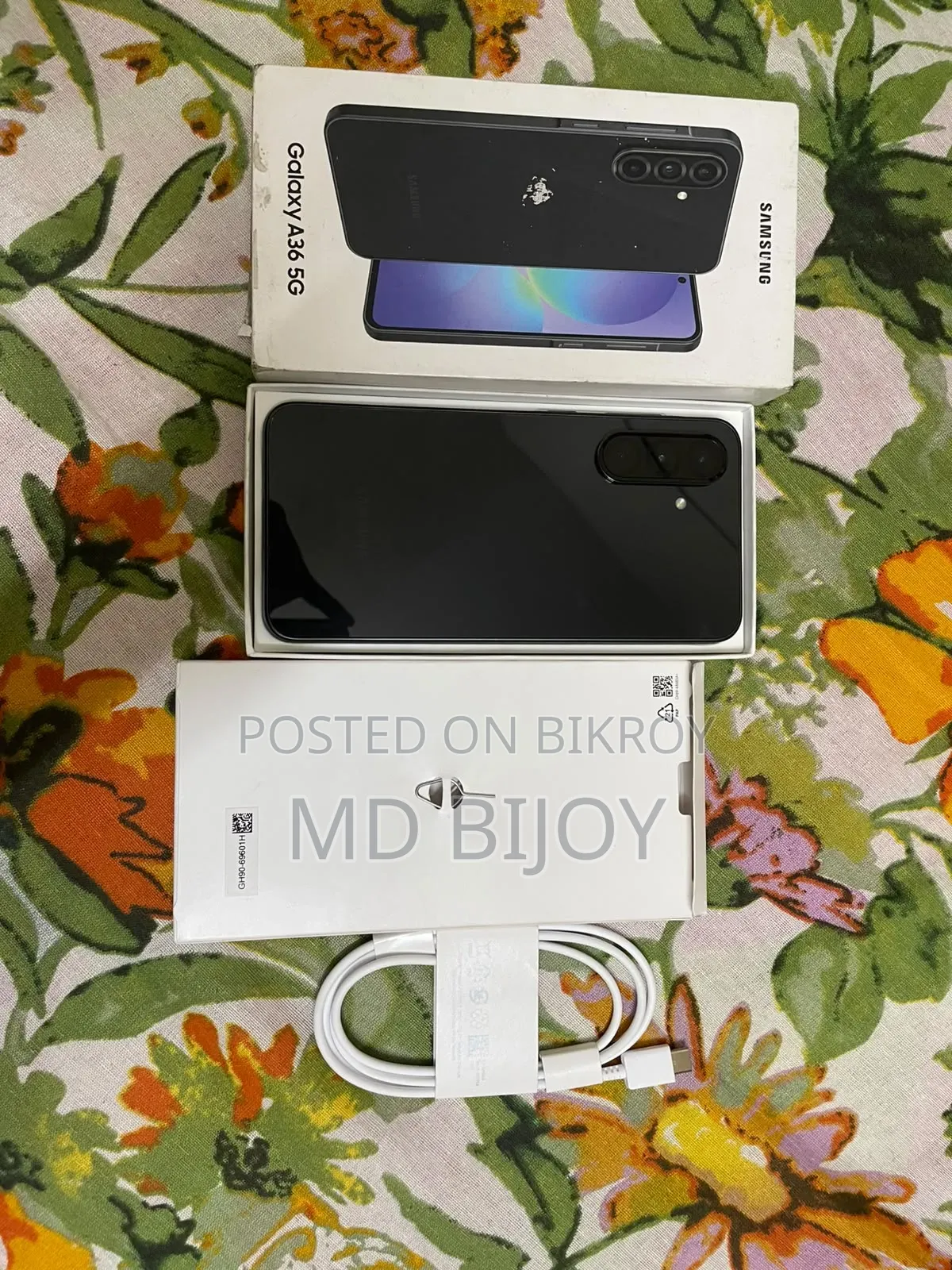 স্যামসাং গ্যালাক্সি এ৩৬ ১২৮ জিবি ব্ল্যাক