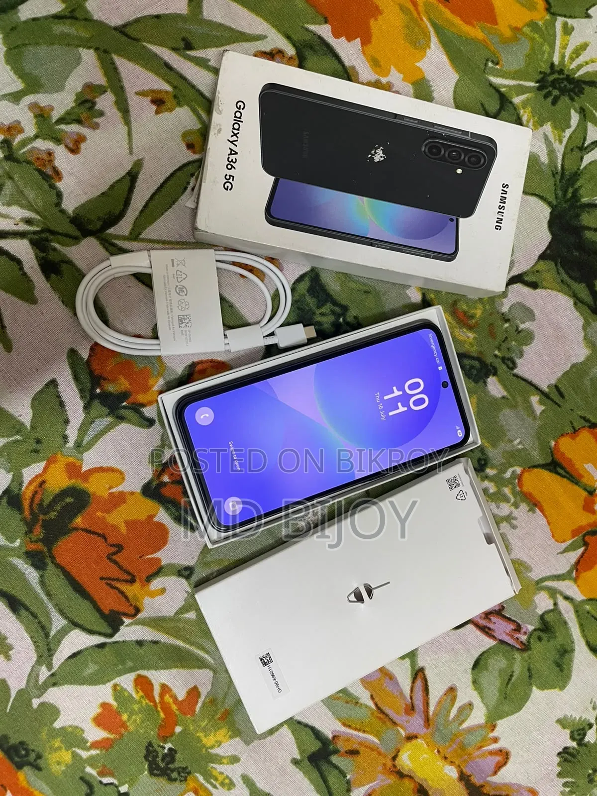 স্যামসাং গ্যালাক্সি এ৩৬ ১২৮ জিবি ব্ল্যাক