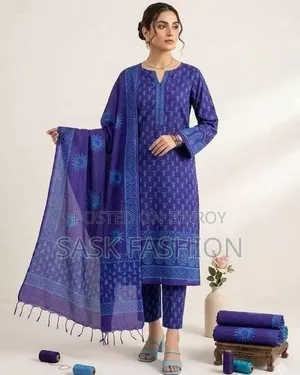 Original Indian Unstitched Three Piece.
