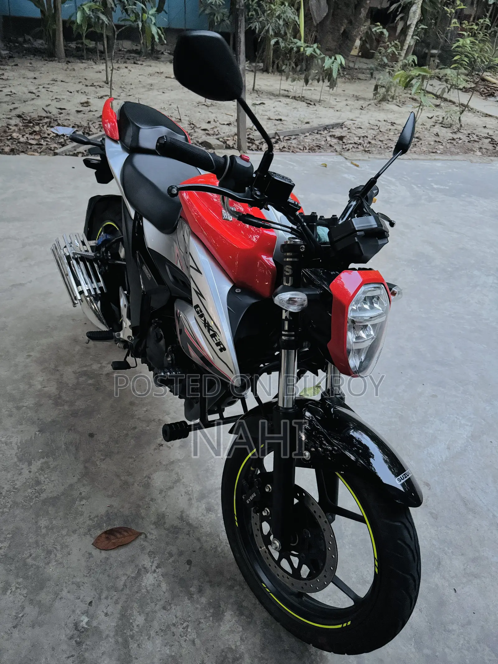 Suzuki Gixxer 2024 Red
