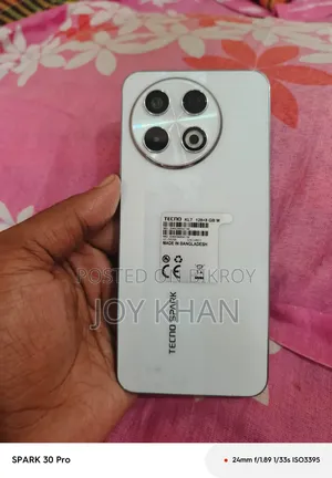 টেকনো স্পার্ক ৩০ প্রো ২৫৬ জিবি হোয়াইট