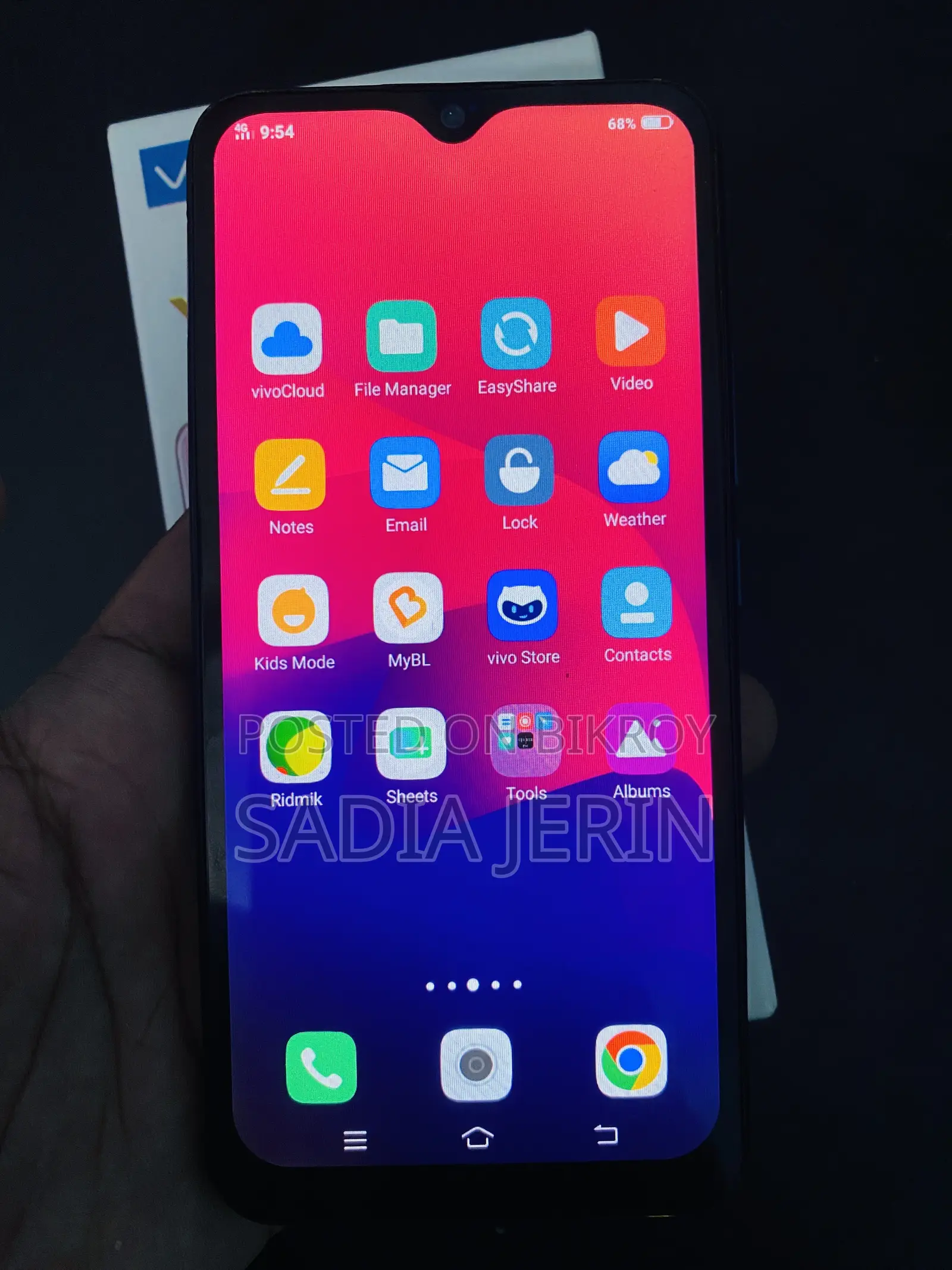 Vivo Y17 256 GB Black