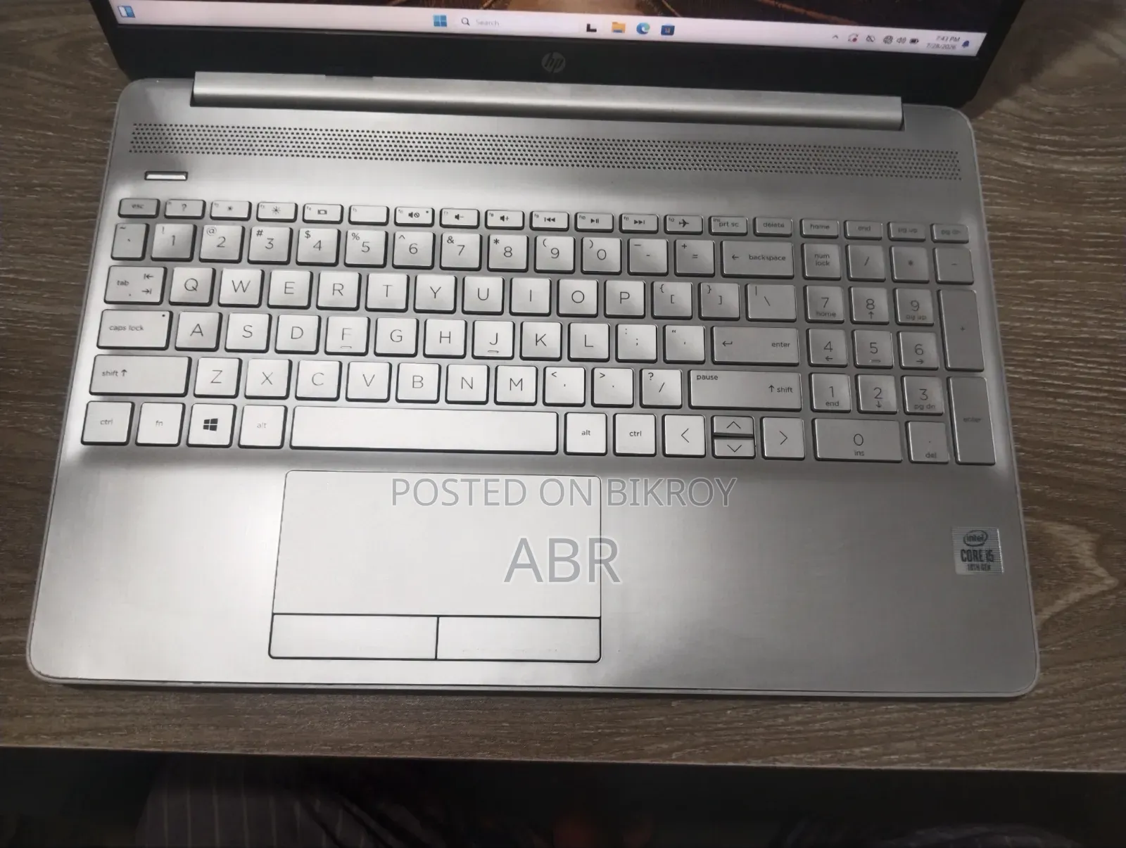Laptop HP 15s 8GB RAM Intel Core i5 500GB SSD