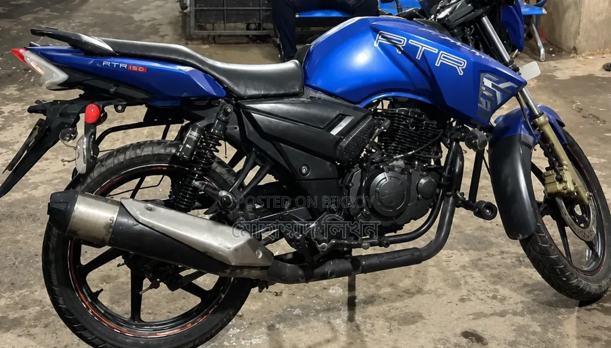 TVS Apache RTR 160 2V 2017 Blue
