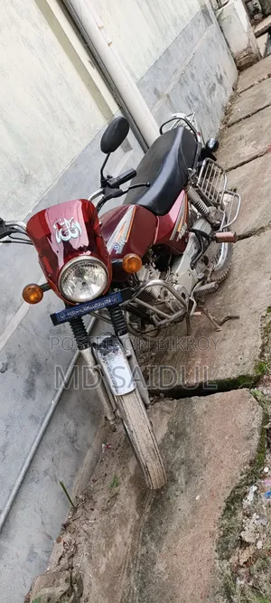New Bajaj Boxer 2010 Red