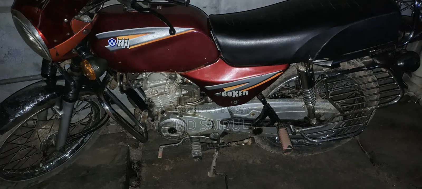 New Bajaj Boxer 2010 Red