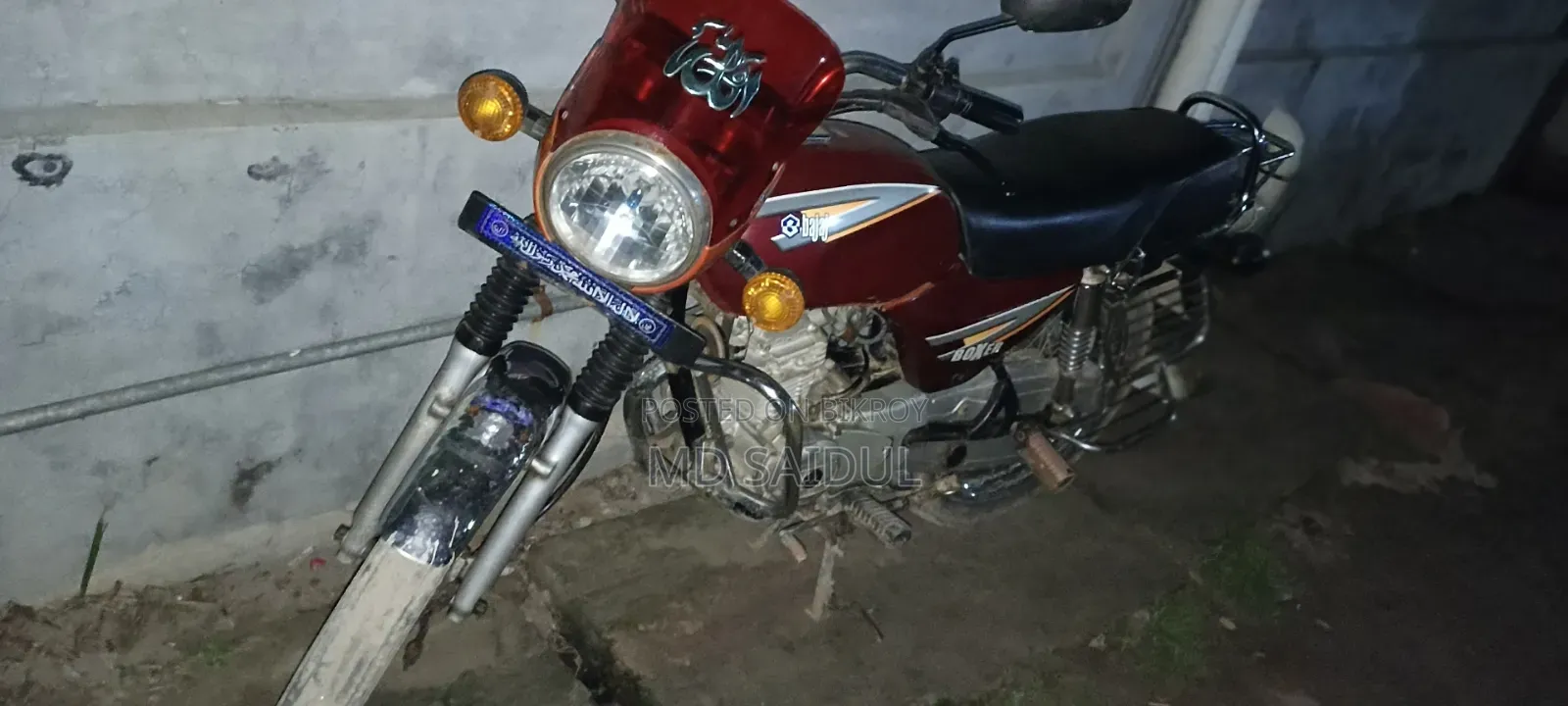 New Bajaj Boxer 2010 Red